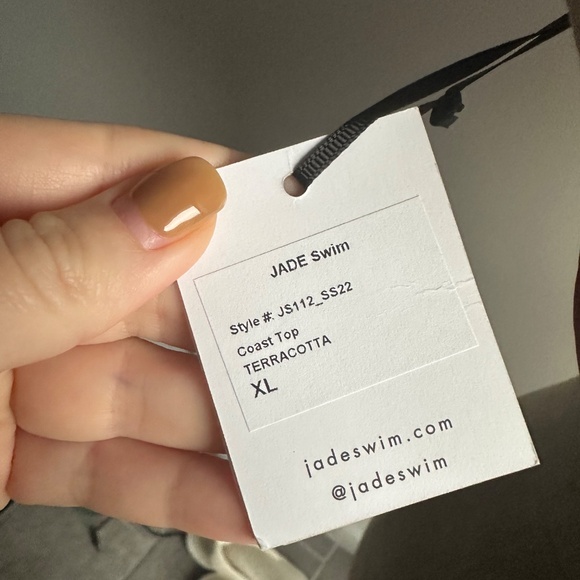 Jade Swim Coast Top in Terracotta Size XL - Picture 4 of 4